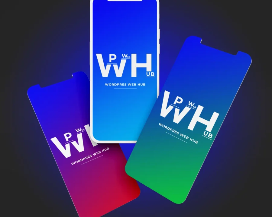 Layered Smartphone Screen Mockup
