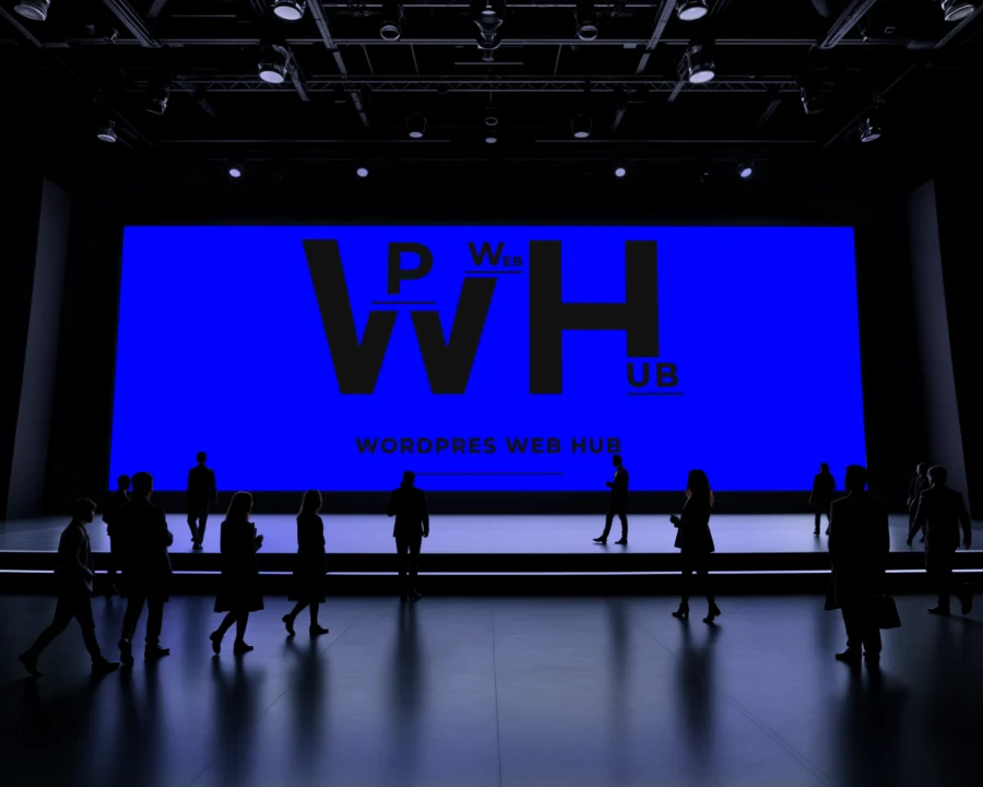 Free Event Stage LED Screen Mockup