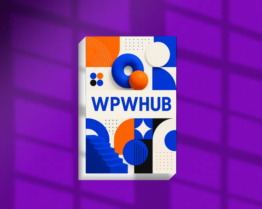 Floating Poster Shadow Mockup
