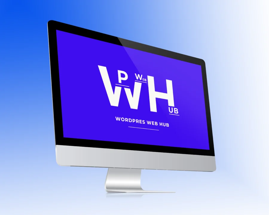 Colorful iMac Screen Mockup