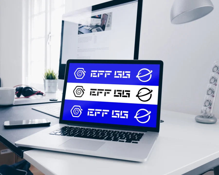 Free MacBook Home Desk Mockup