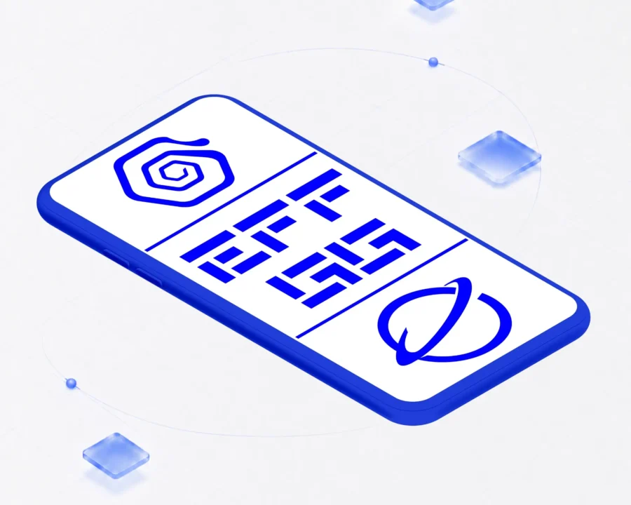 Futuristic Floating Smartphone Mockup