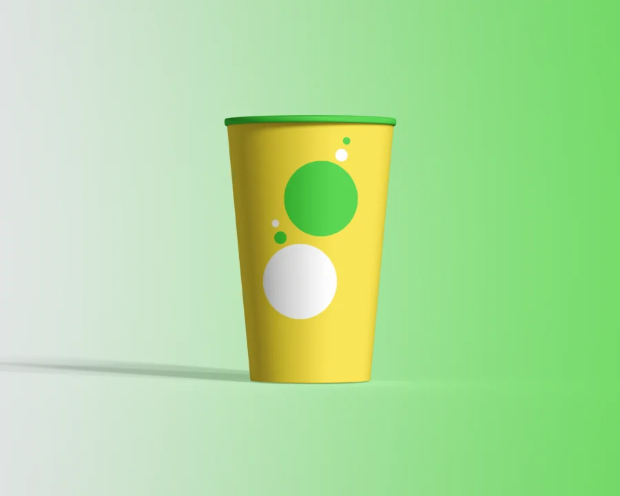 Free Tall Paper Cup Mockup