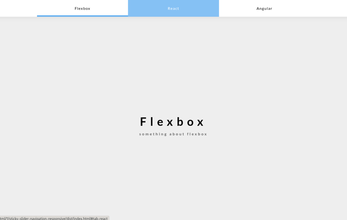 Sticky Slider Navigation (Responsive)